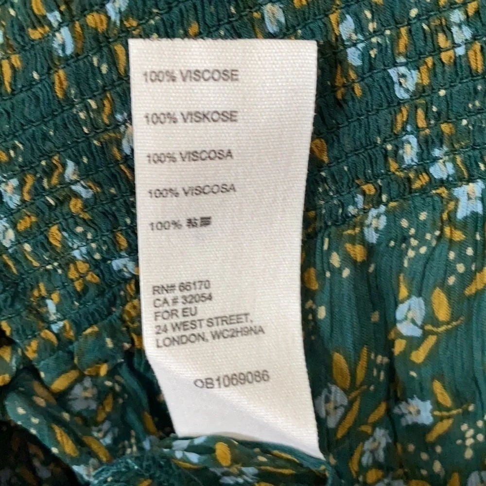 Free People Roma Printed Ruffle Blouse - Picture 7 of 8